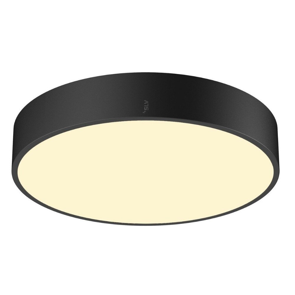 LED Deckenleuchte Medo in Schwarz 19W 2650lm IP50 380mm 110°