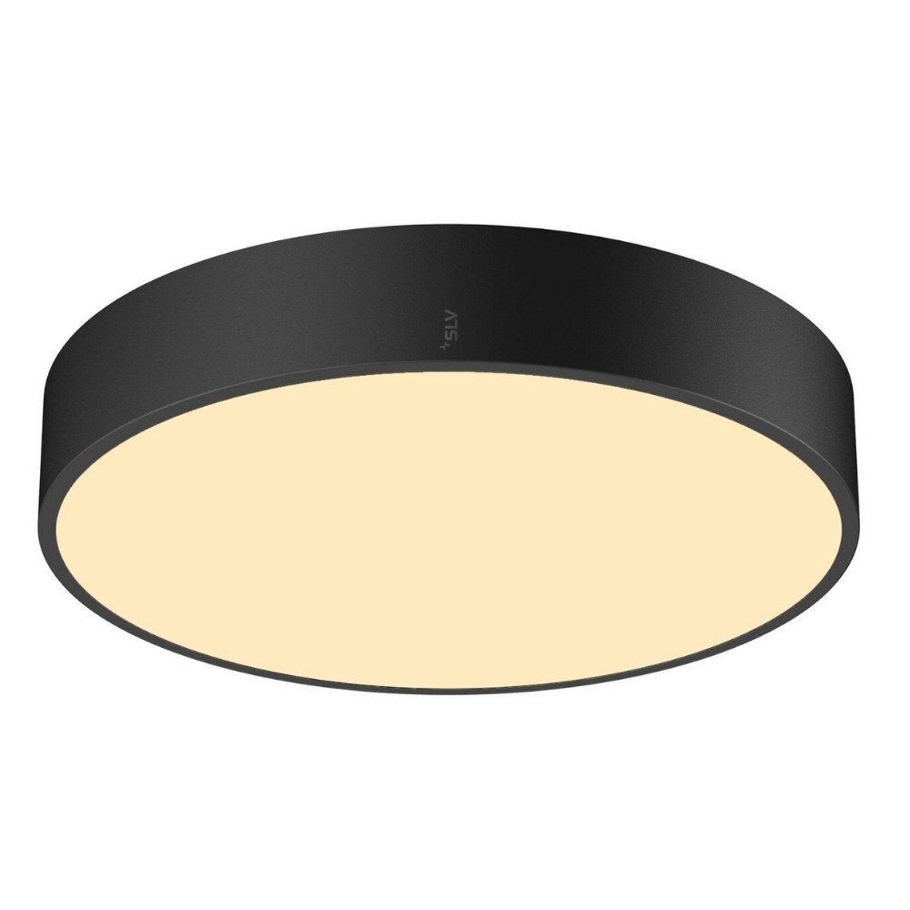 LED Deckenleuchte Medo in Schwarz 20W 2100lm IP50 380mm 110° günstig online kaufen