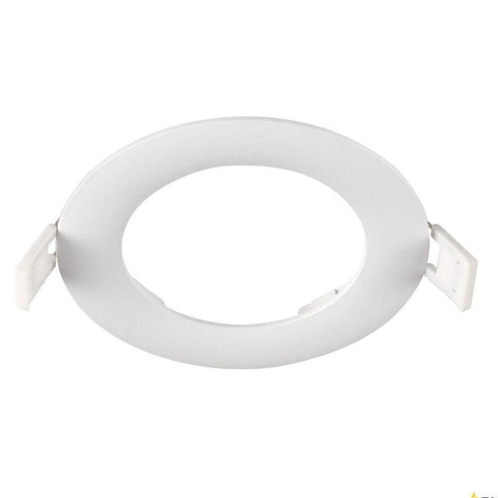 Einbauring flach Downlight V100 in Weiß