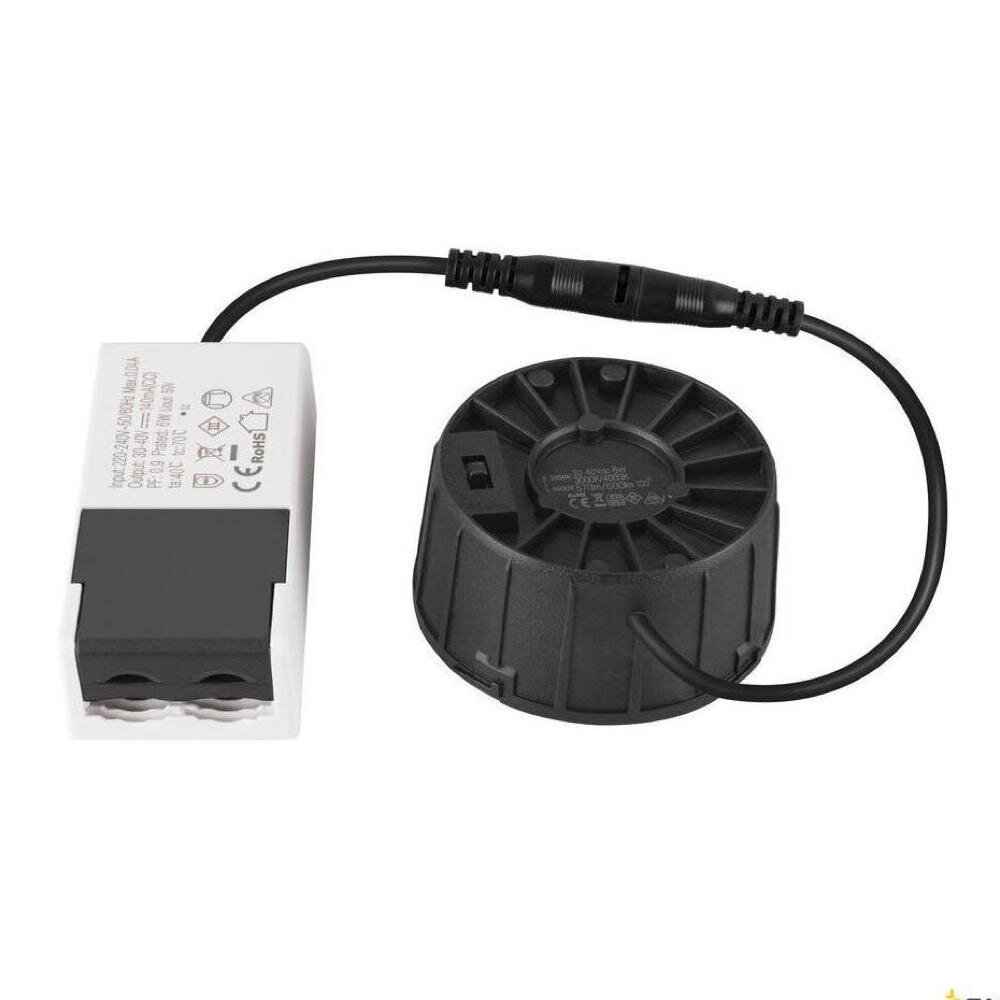 LED Einbauleuchte Downlight V100 in Schwarz 6W 640lm IP54 günstig online kaufen