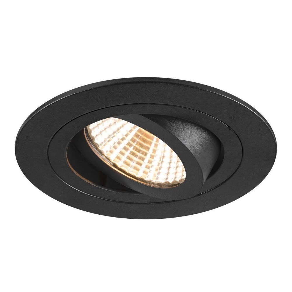 LED Deckeneinbauleuchte New Tria in Schwarz 8,3W 750lm günstig online kaufen