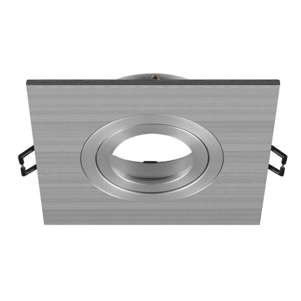 Deckeneinbauring New Tria in Aluminium eckig 110mm