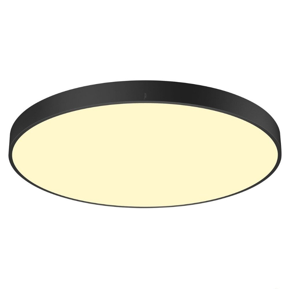 LED Deckenleuchte Medo in Schwarz 79W 8300lm IP50