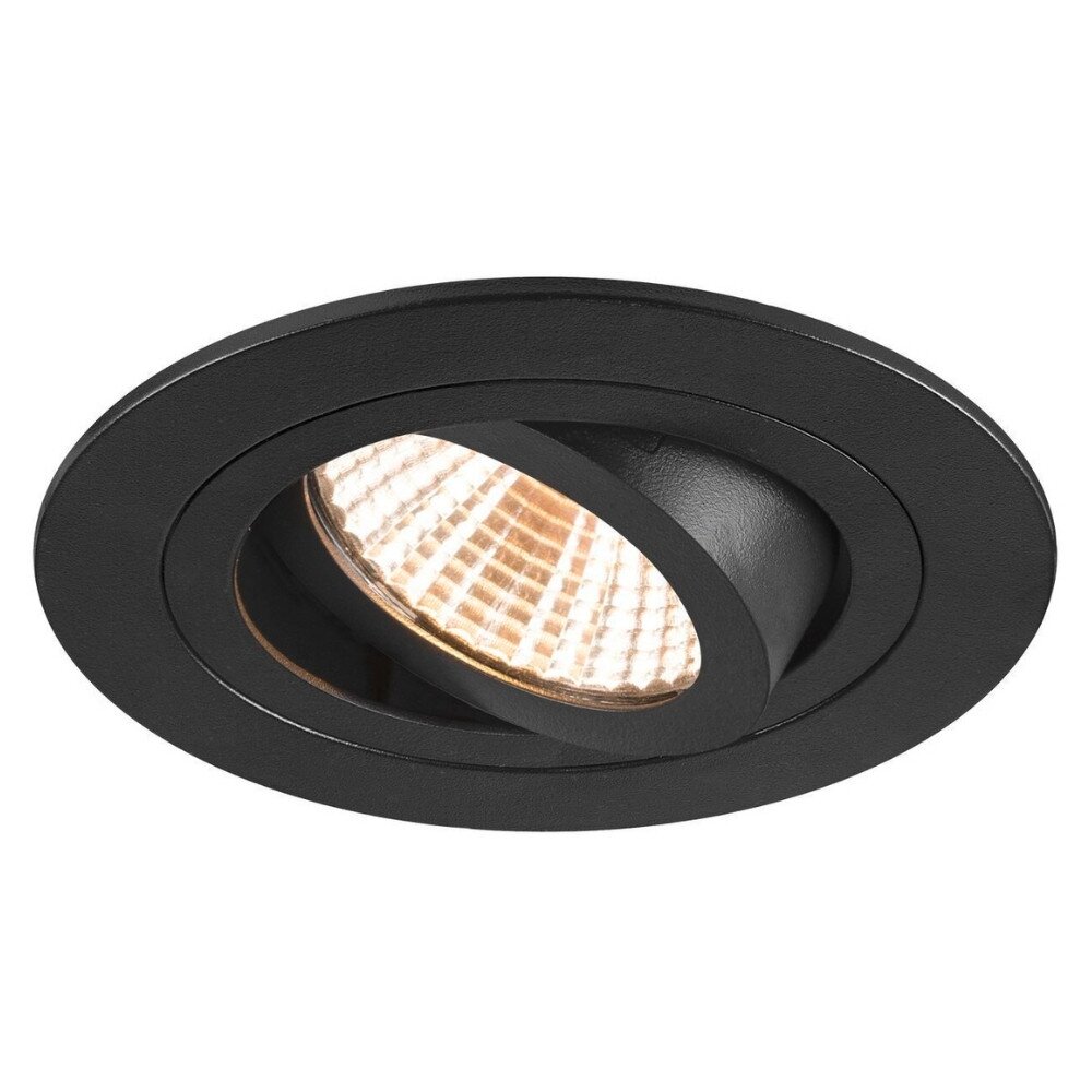 LED Deckeneinbauleuchte New Tria in Schwarz 8,3W 705lm 38° günstig online kaufen