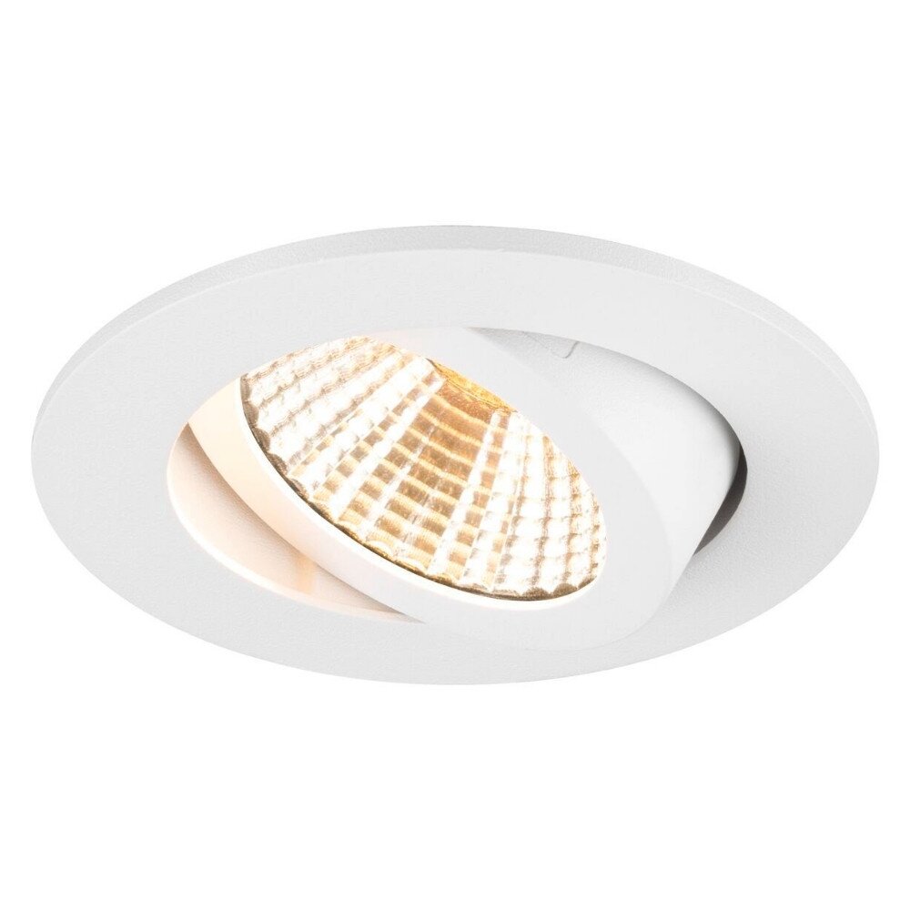 LED Deckeneinbauleuchte New Tria in Weiß 8,6W 540lm 38° 82mm rund günstig online kaufen