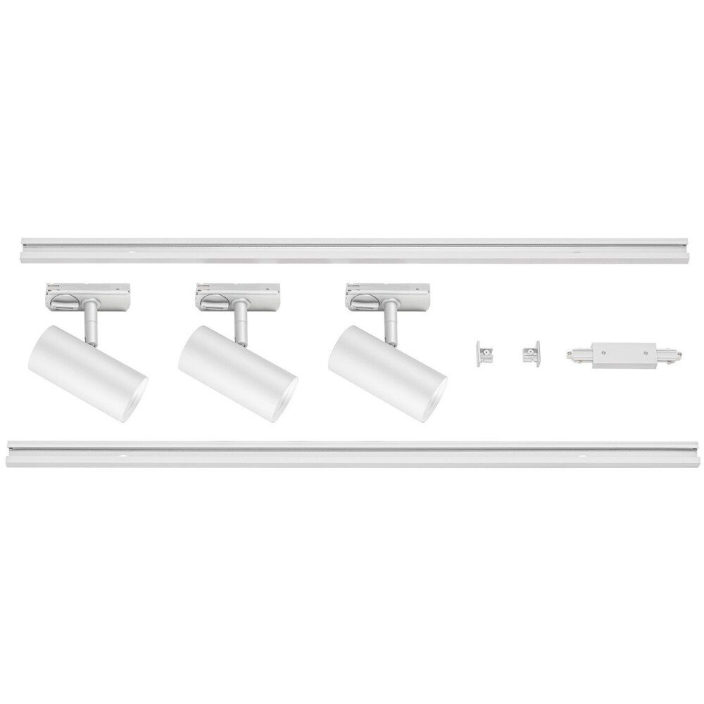 LED Schienensystem Set Noblo in Weiß 3x 19W 2250lm günstig online kaufen