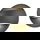 LED Wandleuchte Lid in Anthrazit 2x 14W 3000lm IP65 rund
