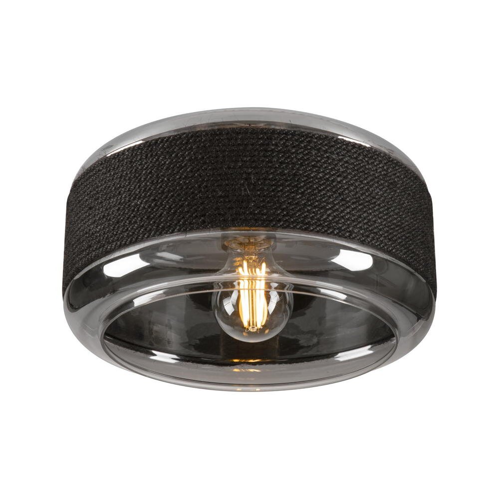 SLV Deckenlampe Pantilo Rope 27, silberfarben, Glas günstig online kaufen