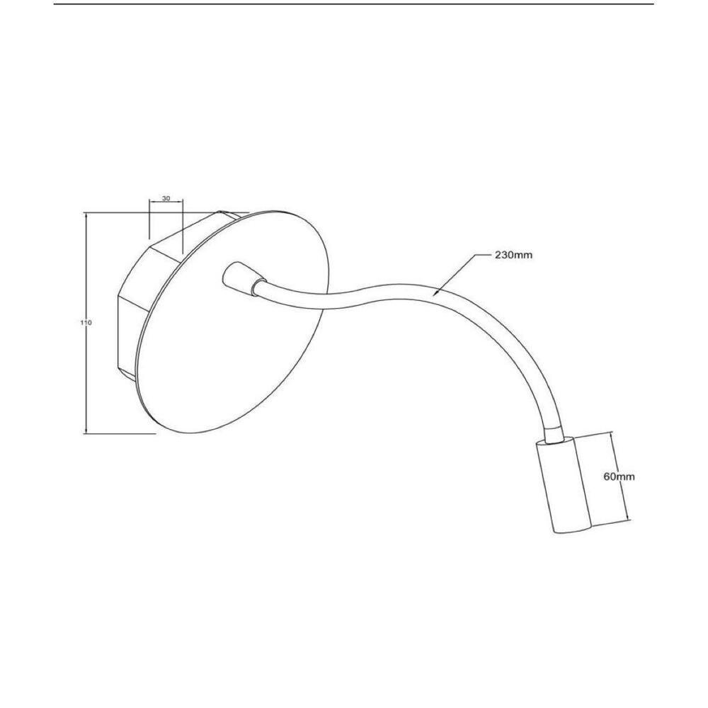 LED Akku Wandleuchte Jolijn in Messing 2W 140lm günstig online kaufen