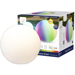 Solar LED-Outdoor Leuchte RGBW Calluna in Weiß 0,5W...