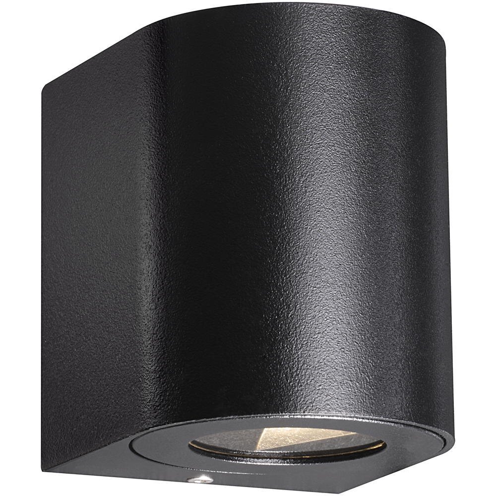 LED Wandleuchte Canto 2 in Schwarz 2x 5,3W 500lm IP44