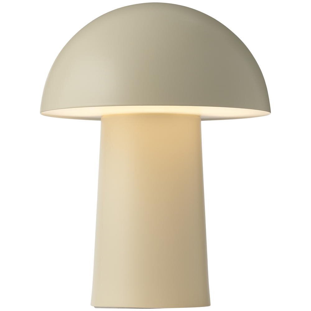 LED Akku Tischleuchte Faye Portable in Beige 4,3W 300lm günstig online kaufen