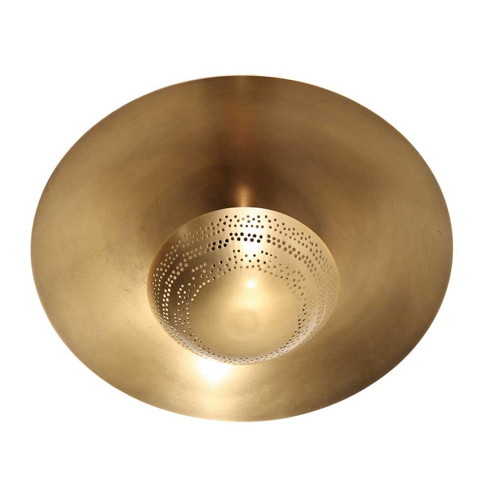 Deckenleuchte Brass in Messing E27