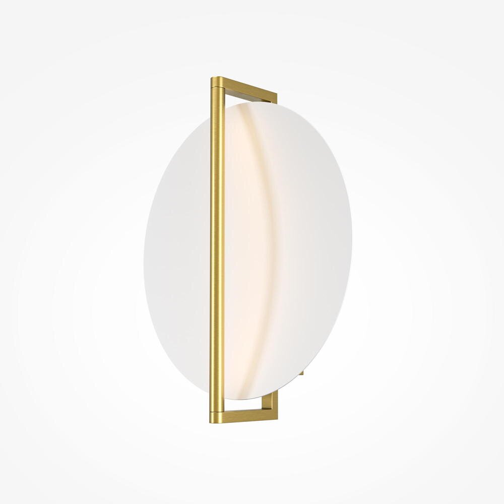 LED Wandleuchte Mira in Gold und Transparent 14W 300lm