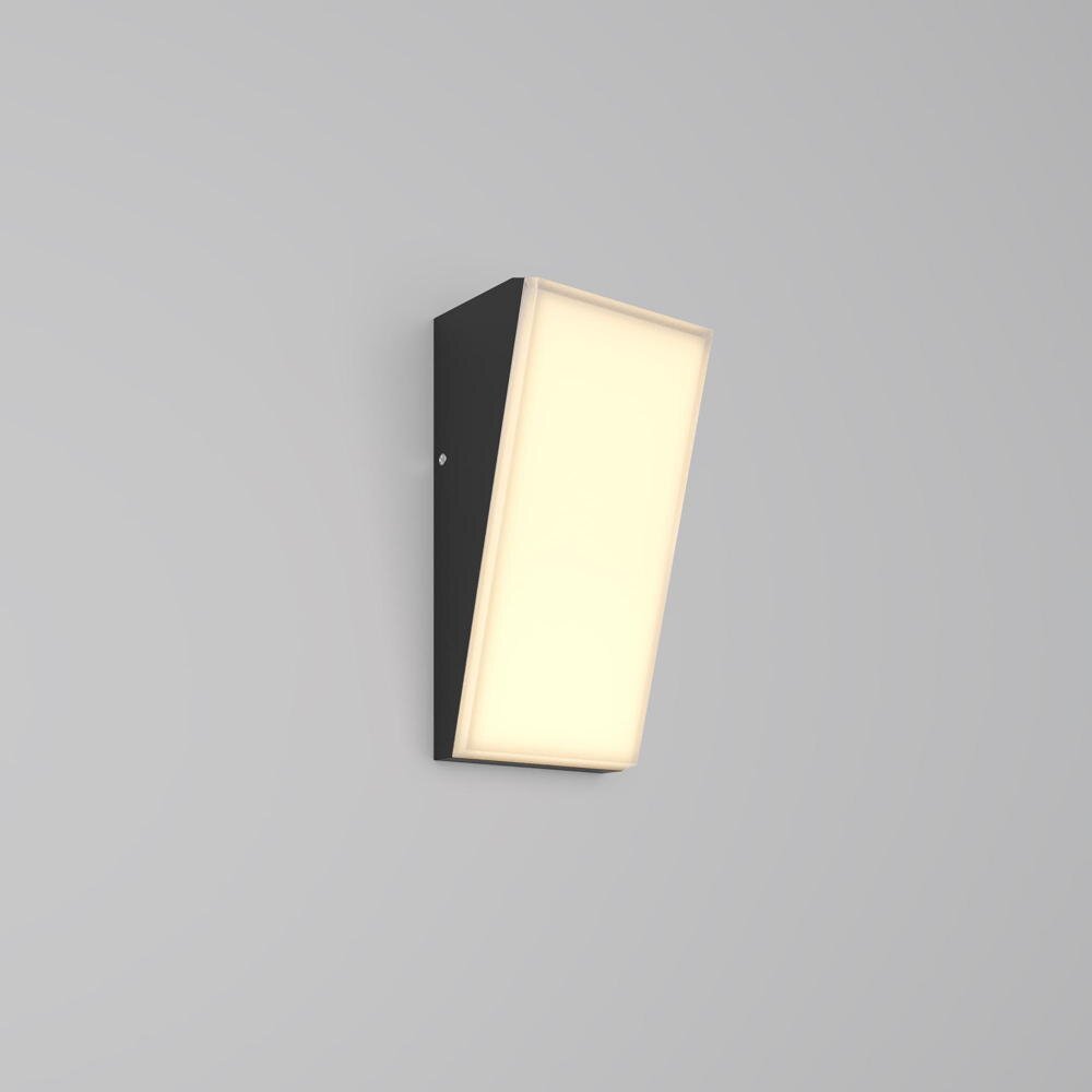 LED Wandleuchte Brick in Graphit und Weiß 10W 1100lm IP54