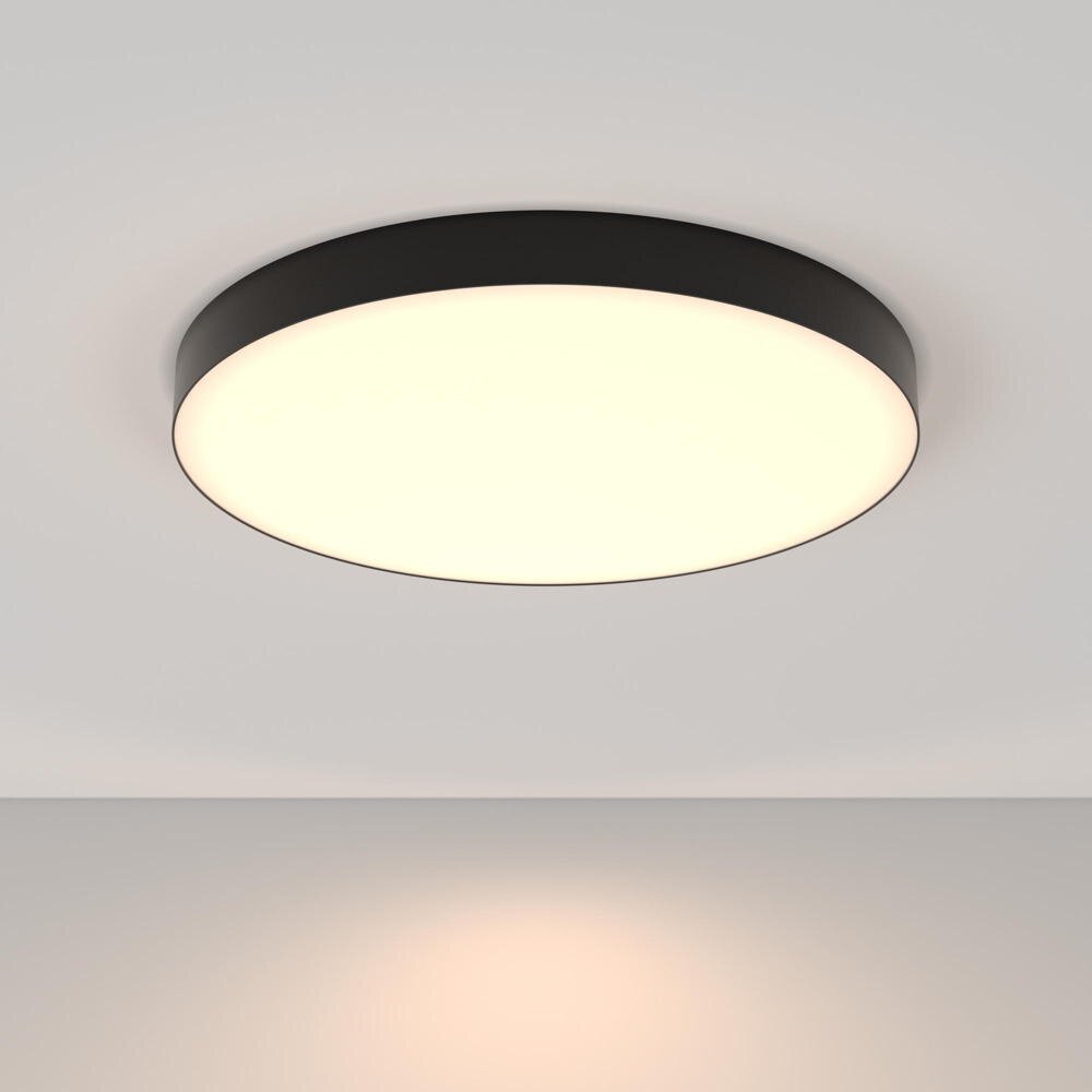 LED Deckenleuchte Zon in Schwarz und Weiß 90W 7140lm