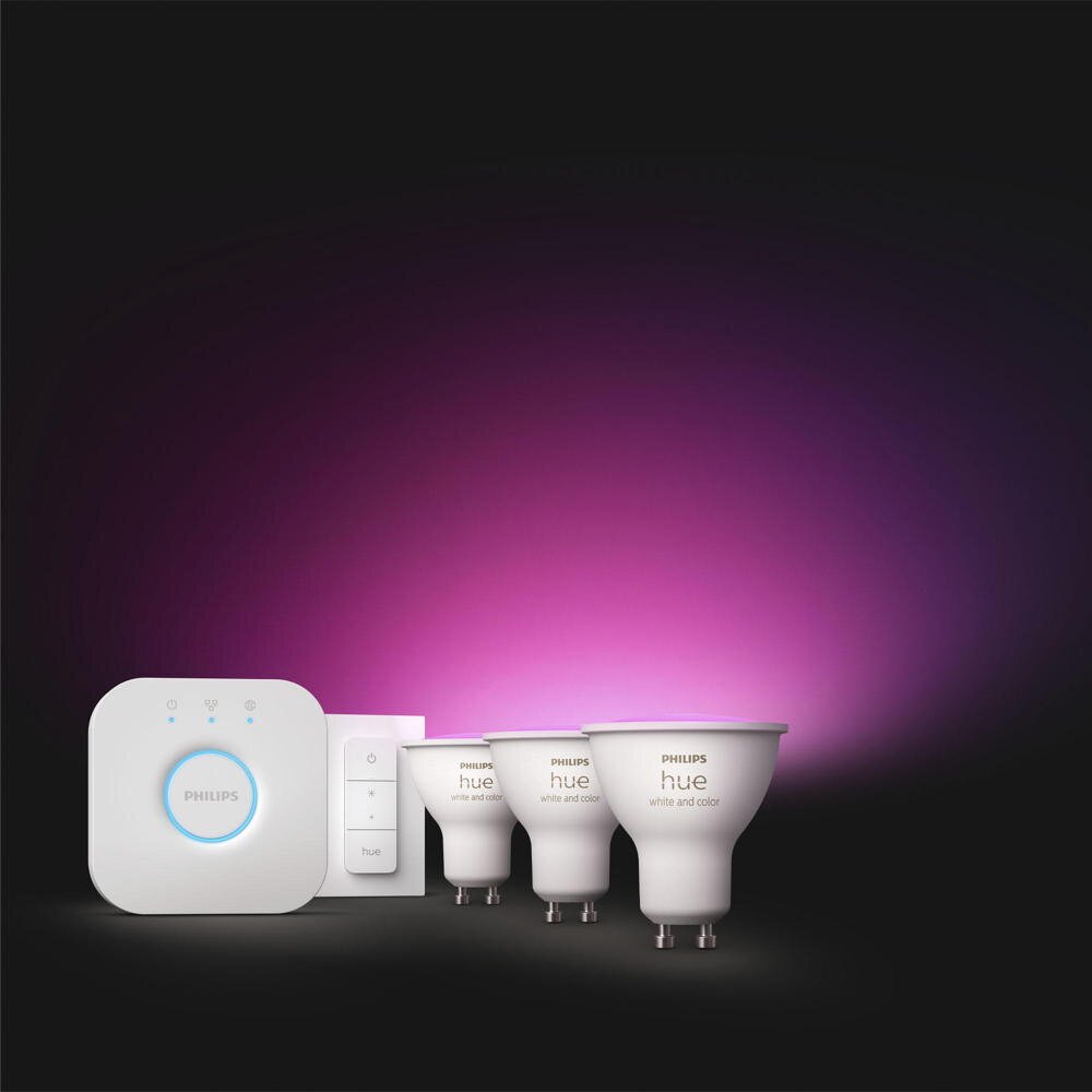 Philips Hue Bluetooth White & Color Ambiance Lampe GU10 - Reflektor Par16 4 günstig online kaufen