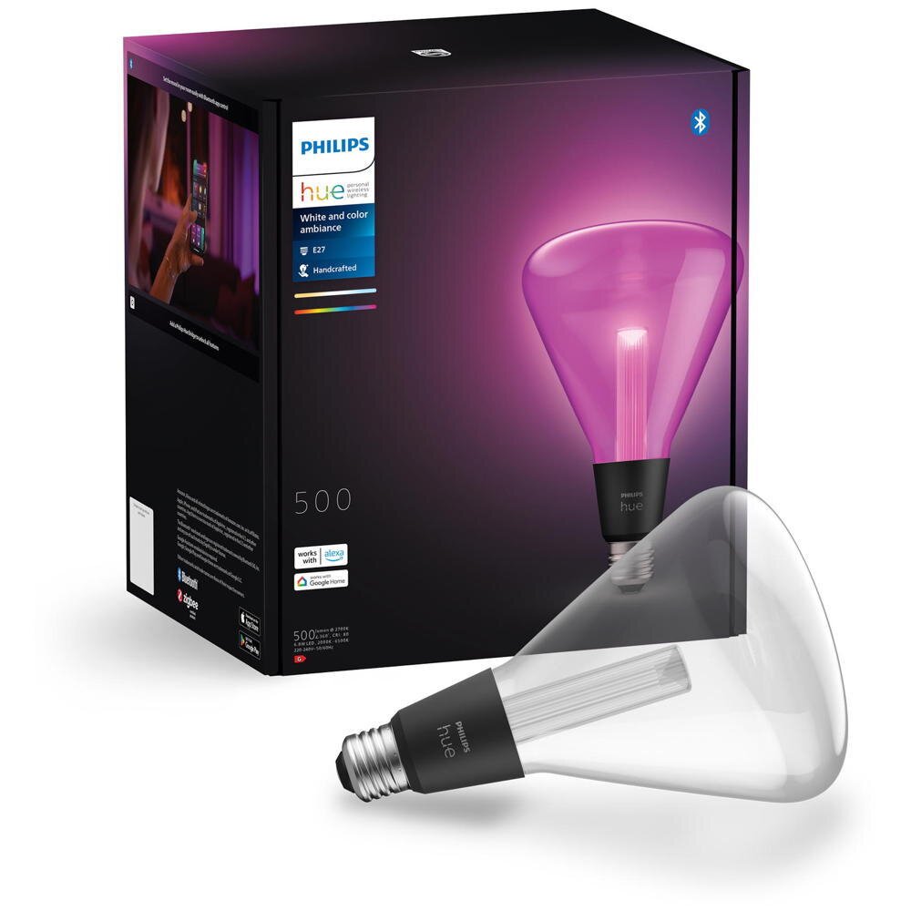 Philips Hue Bluetooth White & Color Ambiance Lampe Lightguide E27 Triangle günstig online kaufen