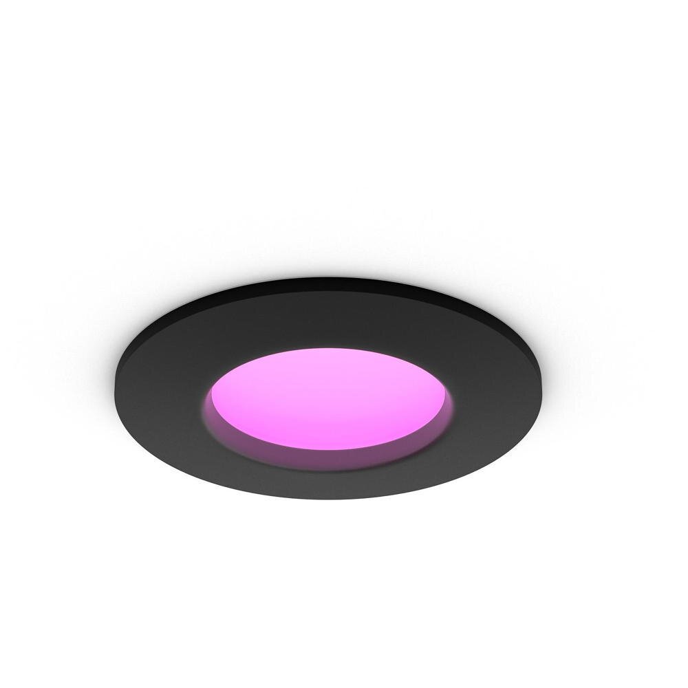 Philips Hue Bluetooth White & Color Ambiance Einbauspot Slim Recessed in Sc günstig online kaufen