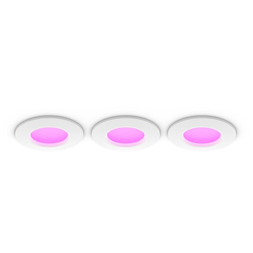 Philips Hue Bluetooth White & Color Ambiance Einbauspot Slim Recessed in We günstig online kaufen