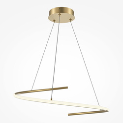 LED Pendelleuchte Curve in Weiß 31W 2100lm