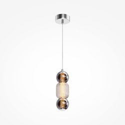 LED Pendelleuchte Drop in Transparent