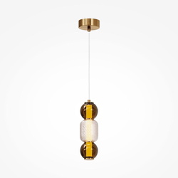 LED Pendelleuchte Drop in Transparent