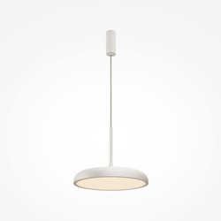 LED Pendelleuchte Gerhard in Weiß
