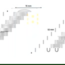 Philips LED Lampe G9 Brenner 3,7W 470lm 2700K Doppelpack