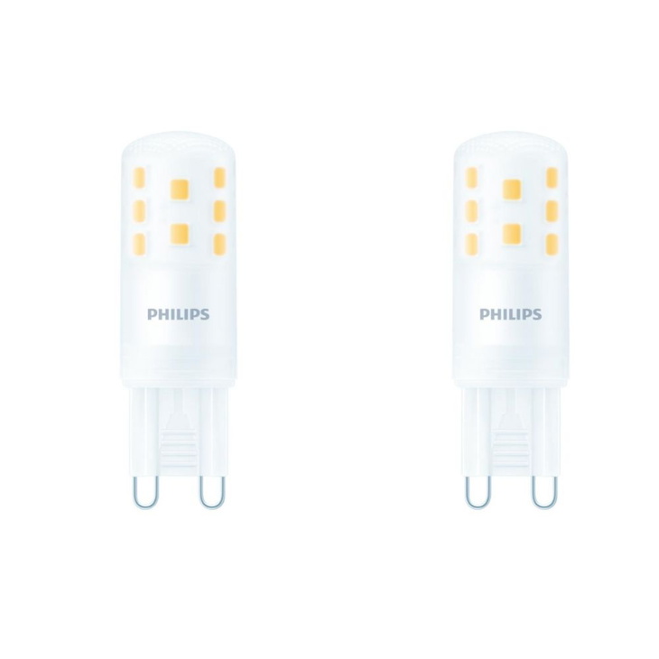 Philips LED Lampe G9 Brenner 3,7W 470lm 2700K Doppelpack