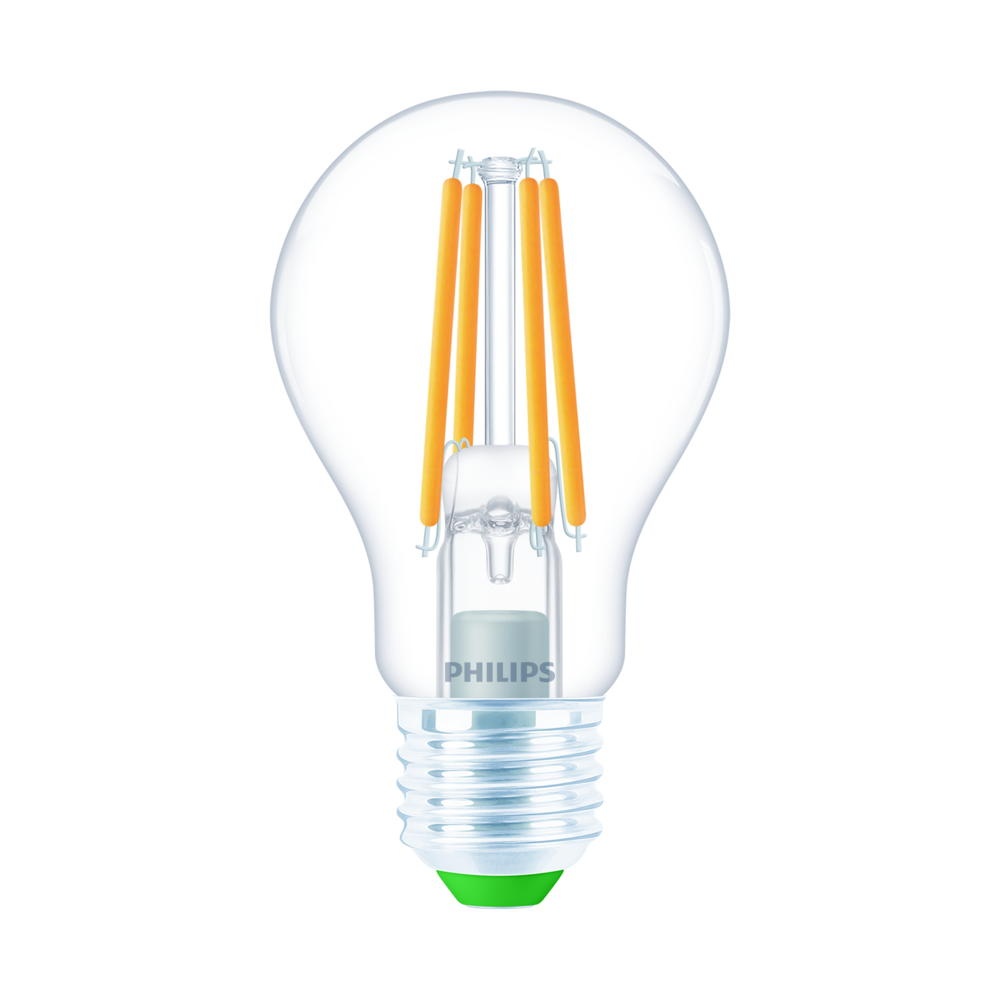 Philips Ultra Efficient LED Filament Lampe E27 Birne - A60 4W 840lm 2700K d günstig online kaufen