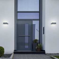 LED Wandleuchte Luz44 in Graphit 9W 850lm IP54
