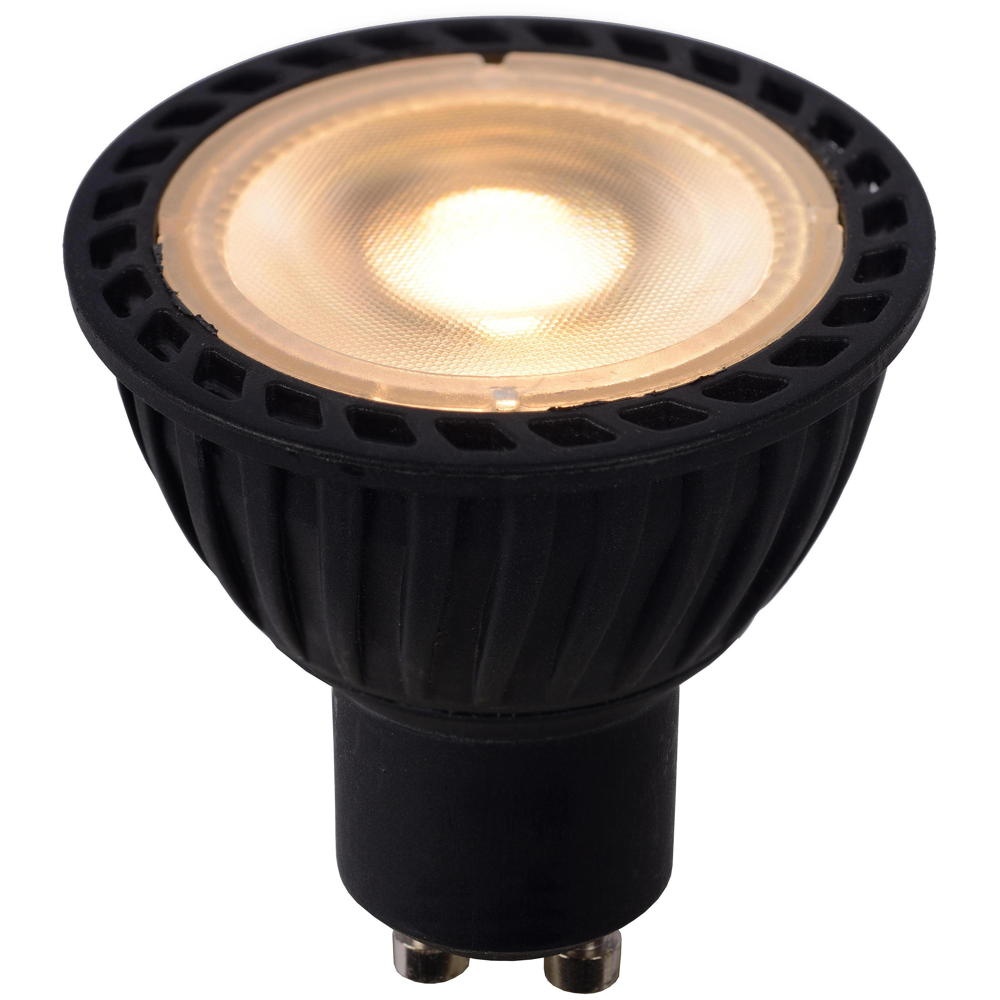 LED Leuchtmittel GU10 MR16 in Schwarz 5W 350lm 2600-2800K günstig online kaufen