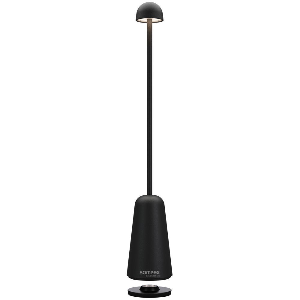 LED Akku Tischleuchte Minimax in Schwarz 1,8W 160lm IP54