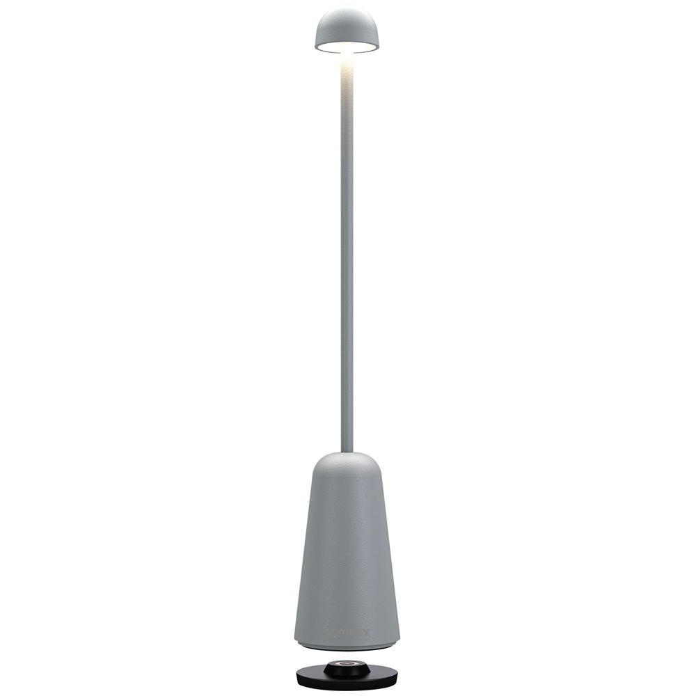 LED Akku Tischleuchte Minimax in Grau 1,8W 160lm IP54