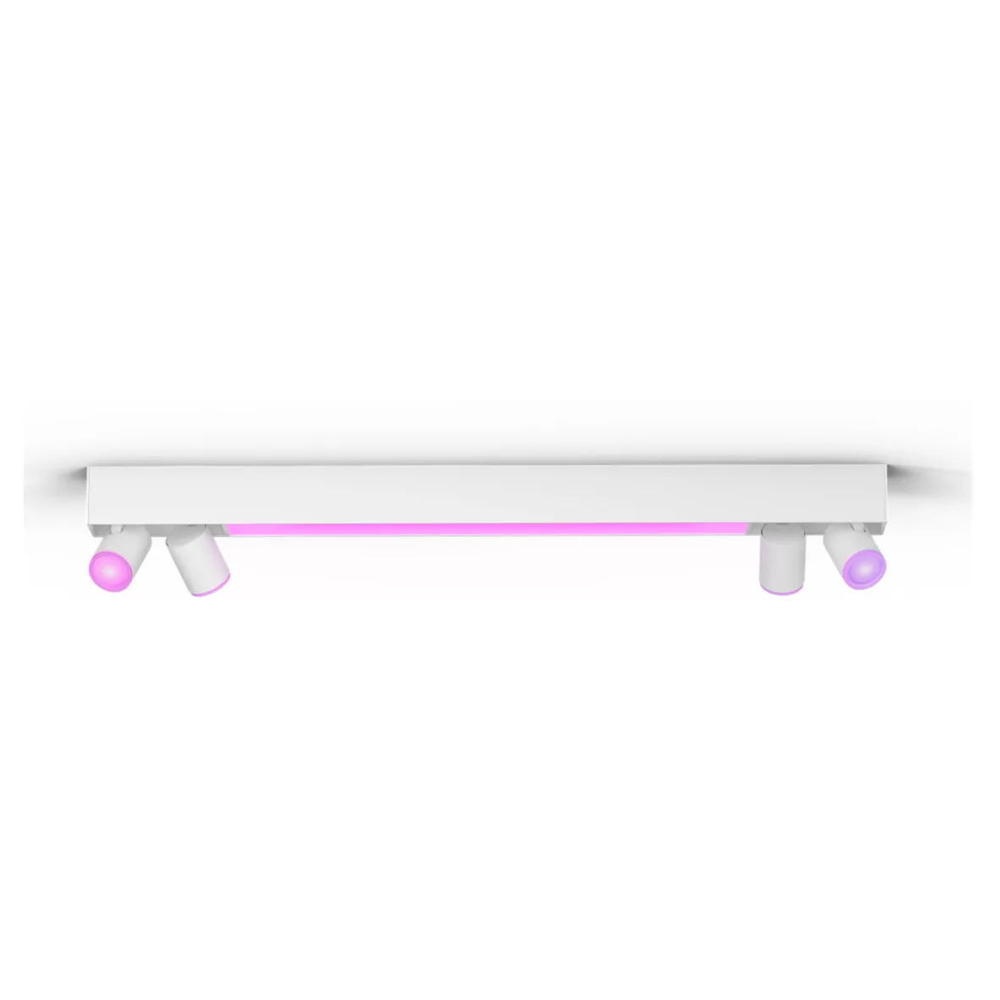 Philips Hue Bluetooth White & Color Ambiance Deckenleuchte Centris in Weiß 42,1W 3800lm 4x GU10