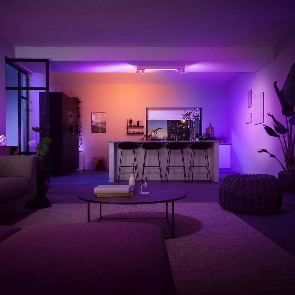 Philips Hue Bluetooth White & Color Ambiance Deckenleuchte Centris in Weiß günstig online kaufen