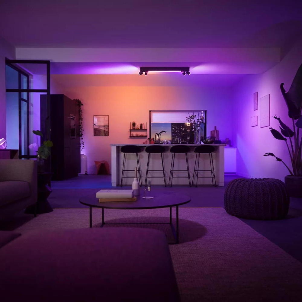 Philips Hue Bluetooth White & Color Ambiance Deckenleuchte Centris in Schwa günstig online kaufen