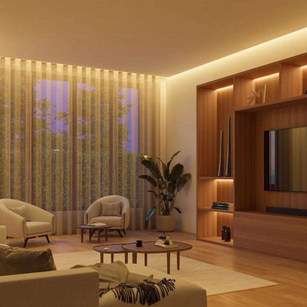 Philips Hue Bluetooth White & Color Ambiance Lightstrip Essential in Weiß 3 günstig online kaufen