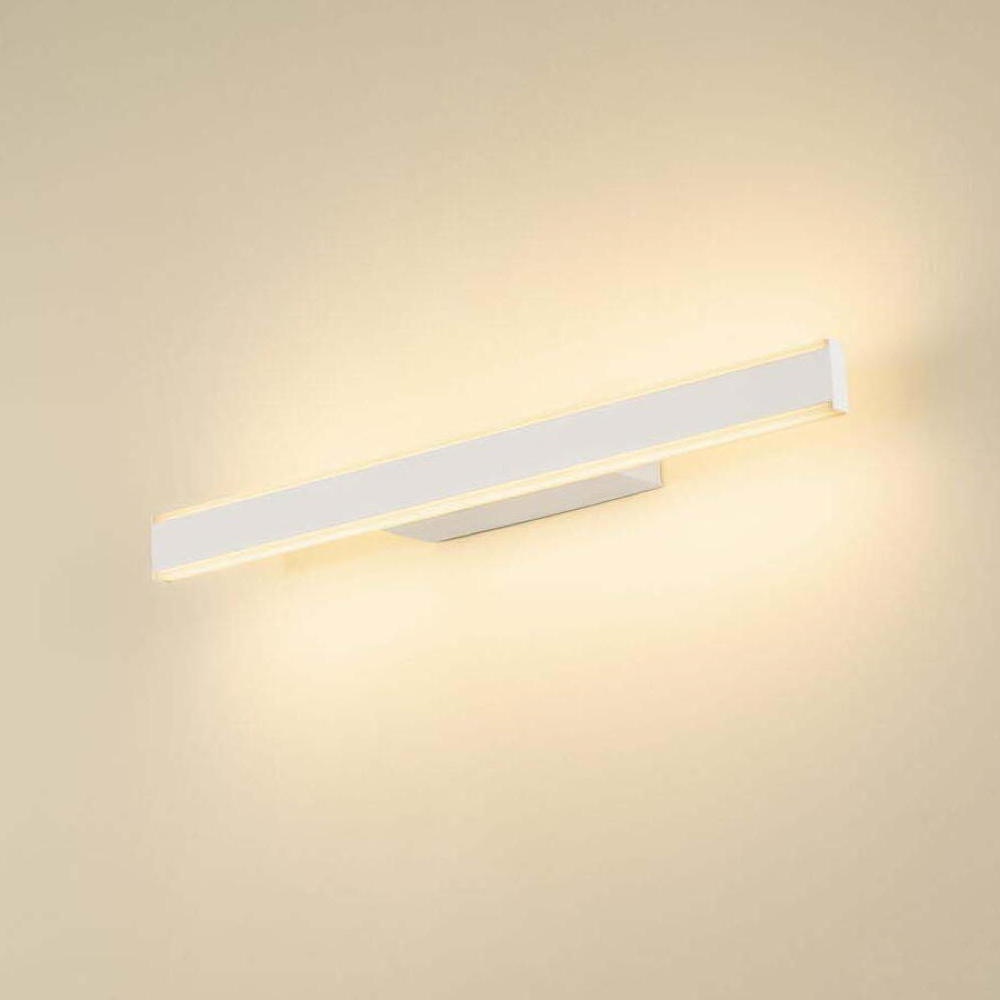 LED Wandleuchte One Linear 50 in Weiß 2x 14W 2000lm IP44 günstig online kaufen