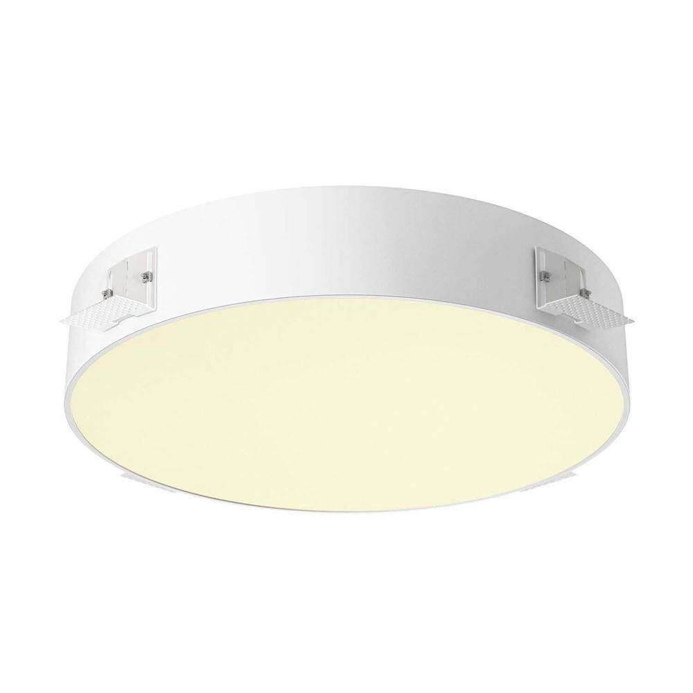 LED Deckeneinbauleuchte Medo in Weiß 33W 4600lm ohne Rahmen günstig online kaufen