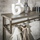 RINGO-Living Gaderobe Birk aus Metall in Messing 12 Haken