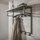 RINGO-Living Gaderobe Birk aus Metall in Messing 12 Haken