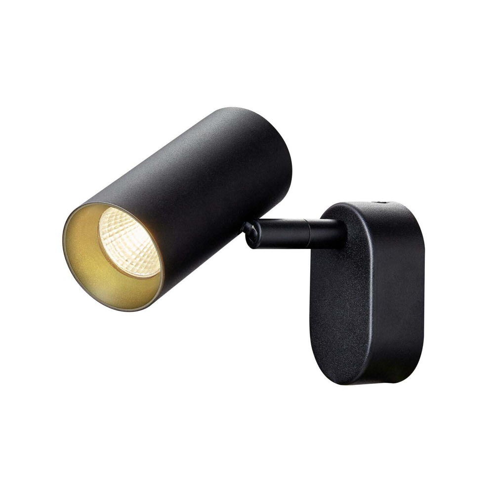 LED Led Wand- und Deckenleuchte Noblo in Schwarz und Bronze 6W 740Lm günstig online kaufen