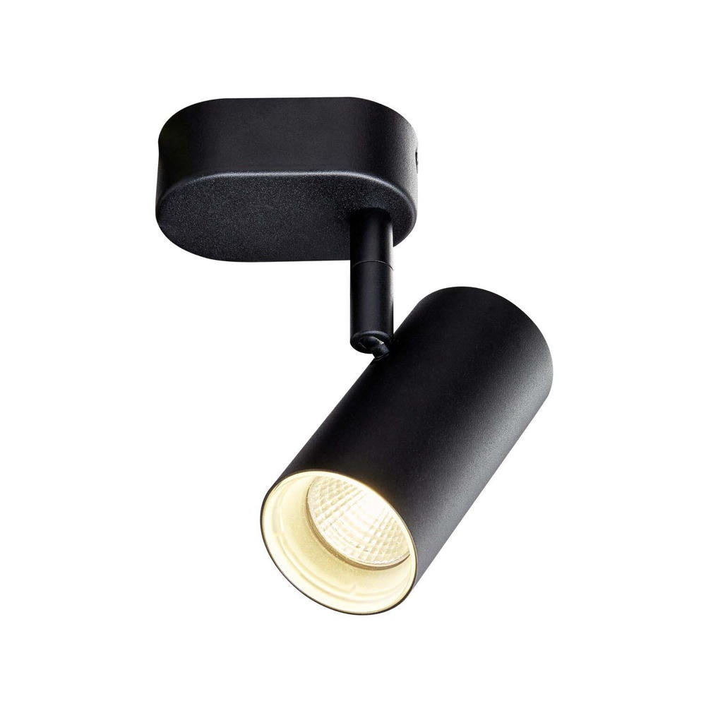 LED Led Wand- und Deckenleuchte Noblo in Schwarz und Bronze 6W 750Lm günstig online kaufen