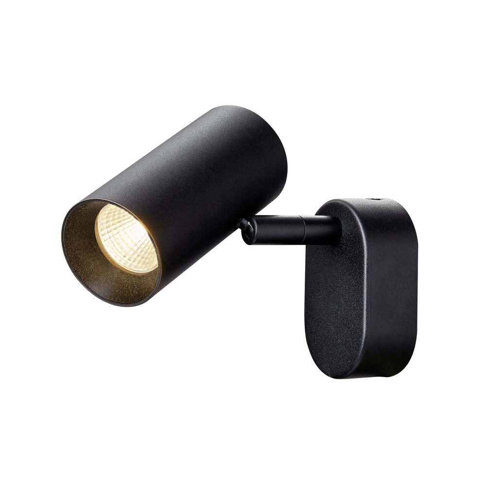 LED Led Wand- und Deckenleuchte Noblo in Schwarz 6W 750Lm günstig online kaufen