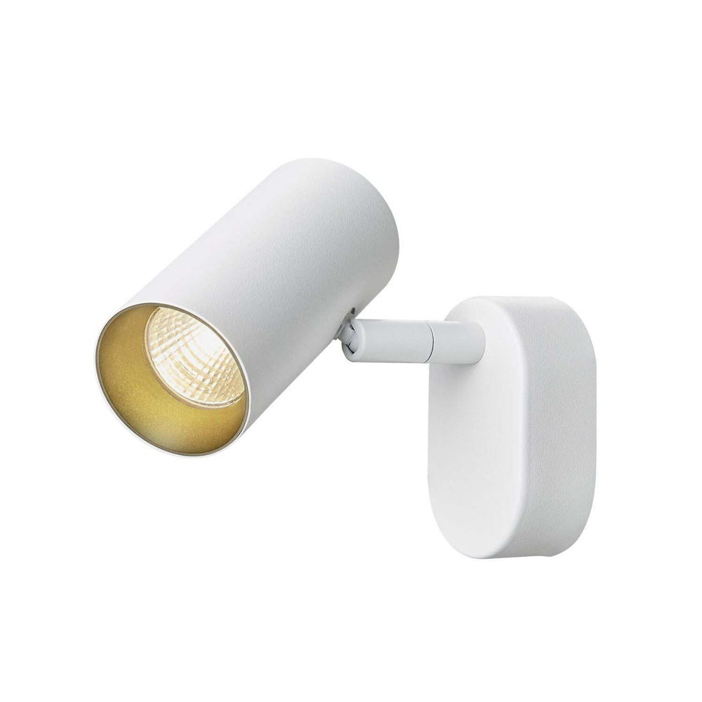 LED Led Wand- und Deckenleuchte Noblo in Weiß und Bronze 6W 740Lm günstig online kaufen