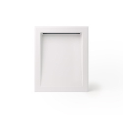 LED Wandeinbauleuchte Soun in Weiß-matt 8W 630lm IP65