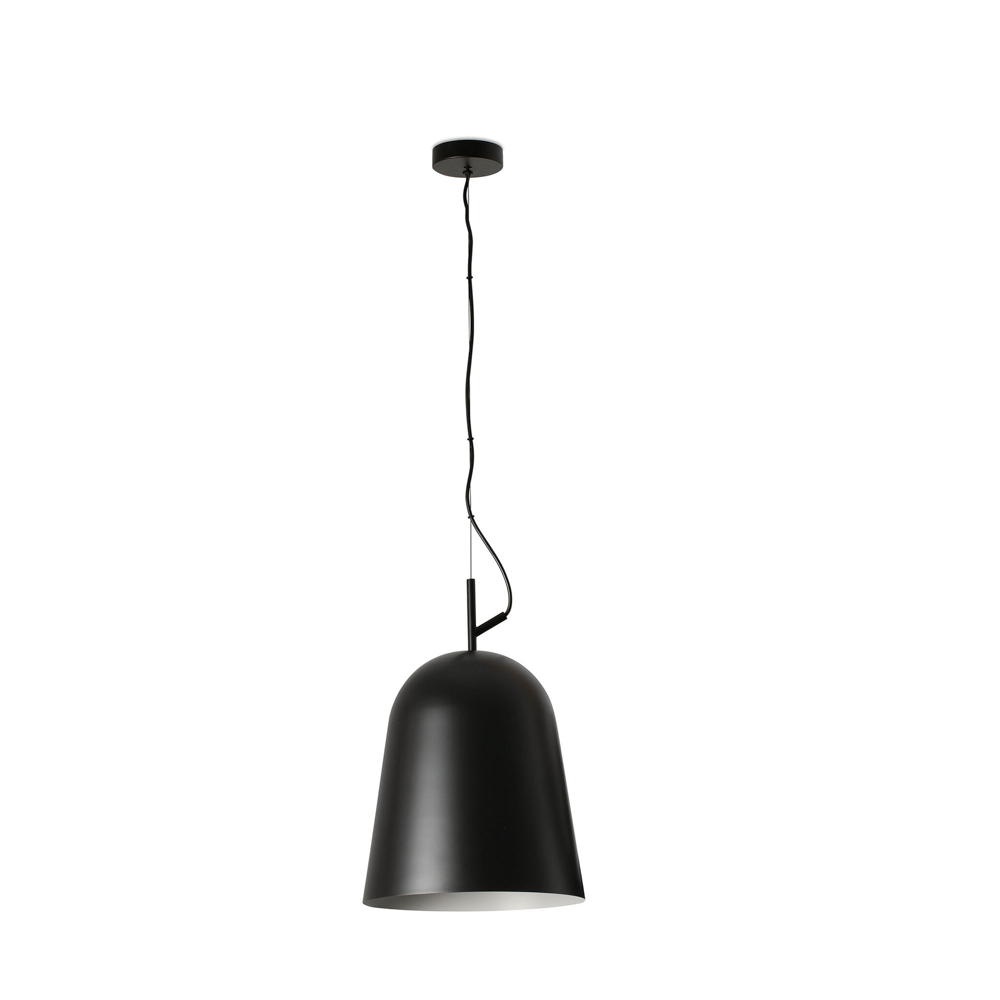 Pendelleuchte Studio in Schwarz und Schwarz-matt E27 290mm