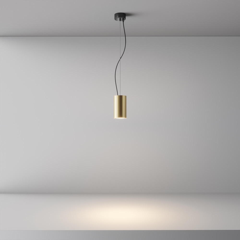 LED Pendelleuchte Efir in Gold-matt 15W 1230lm